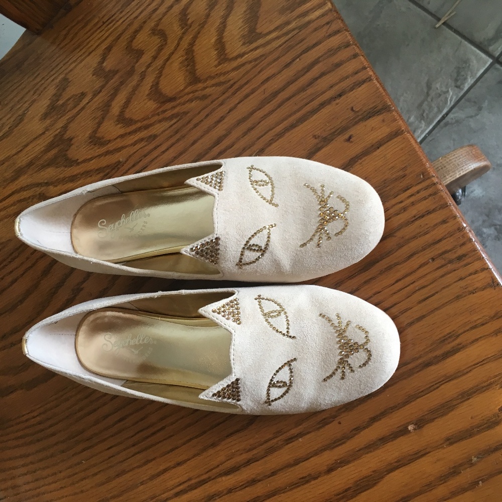 SEYCHELLES Cat Face flats size 6